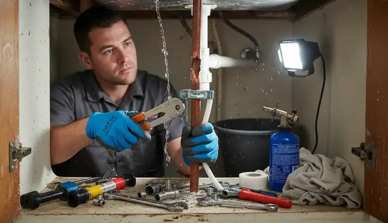 Burst Pipe Repair services in Adrian, OR.