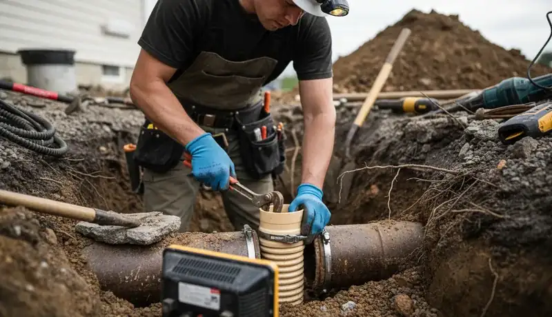 Sewer Line Repair services in Aliso Viejo, CA.