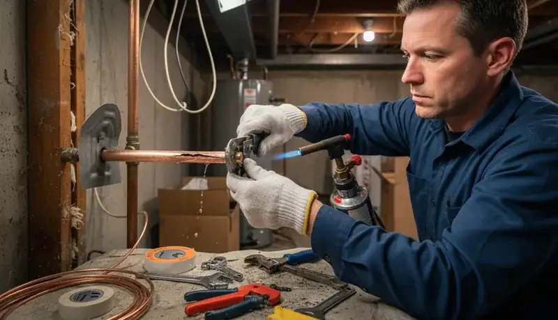 Burst Pipe Repair services in Amity, OR.