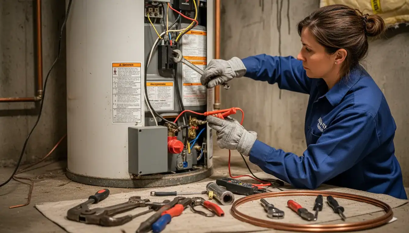 Water Heater Repair services in Anaheim, CA.