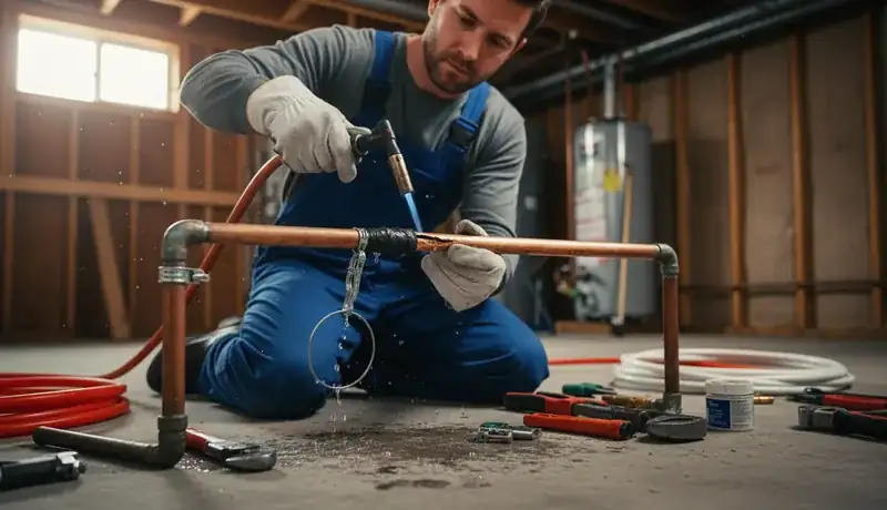 Burst Pipe Repair services in Angier, 27501.