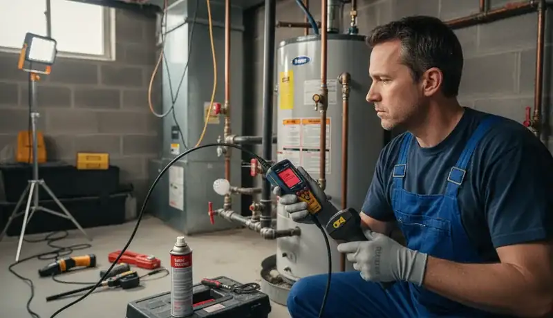 Gas Leak Detection services in Angier, 27501.