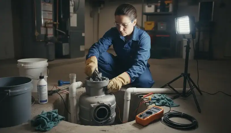 Sump Pump Repair services in Angier, 27501.