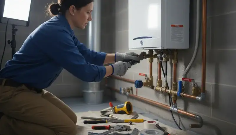 Tankless Water Heater Installation services in Angier, 27501.