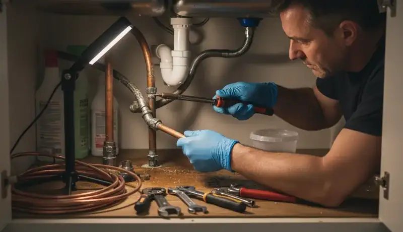 Water Leak Repair services in Angier, 27501.