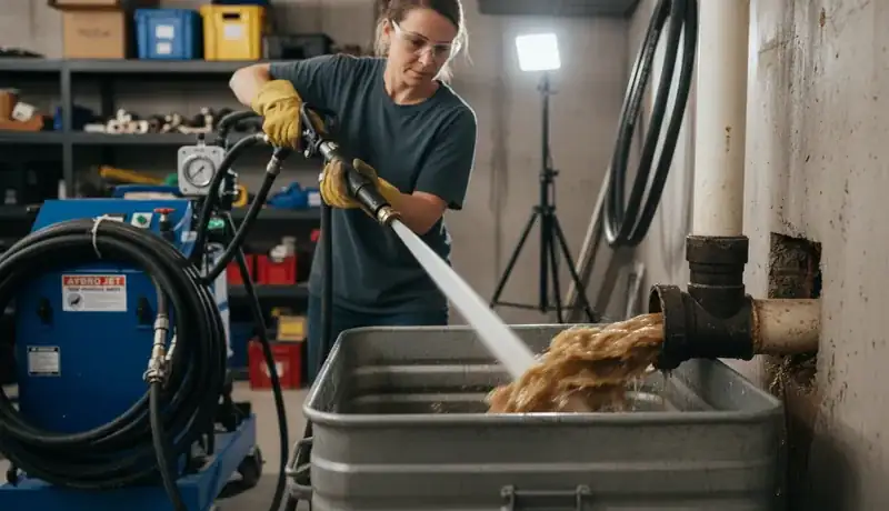 Hydro Jetting services in Apex, 27502.