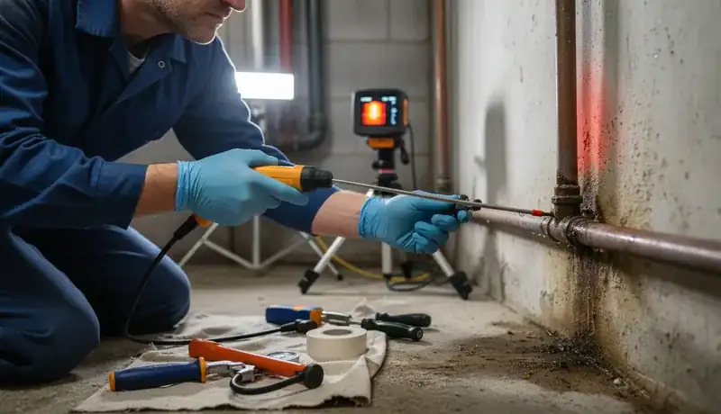 Leak Detection services in Apex, 27502.