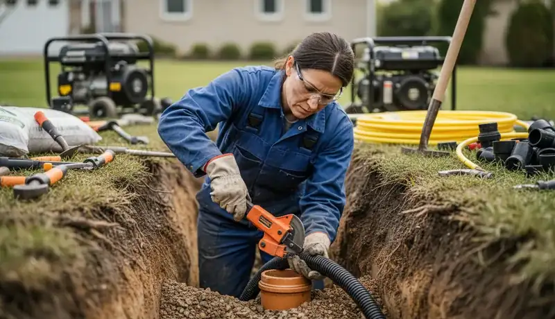 Sewer Line Replacement services in Apex, 27502.