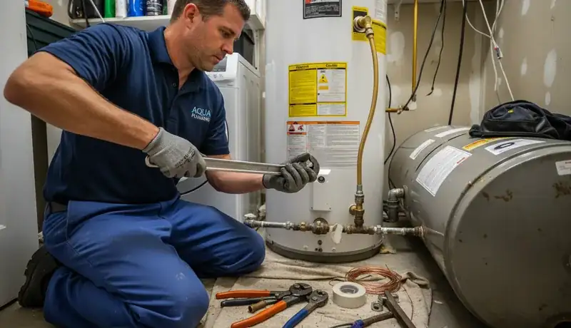 Water Heater Replacement services in Apex, 27502.