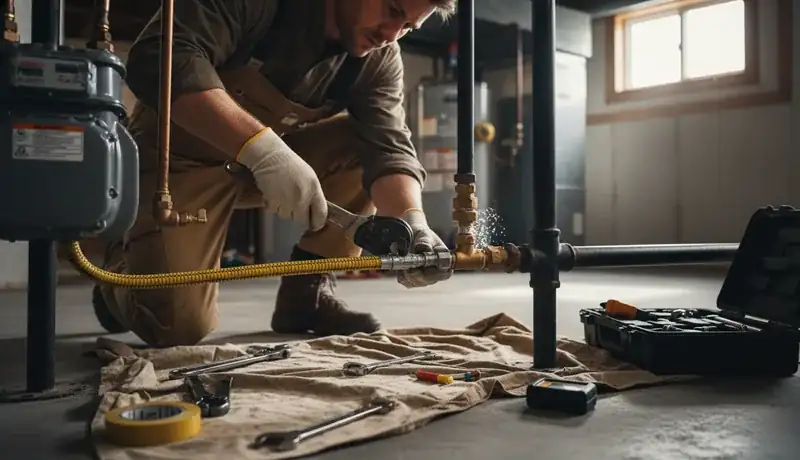 Gas Line Repair services in Apex, 27539.