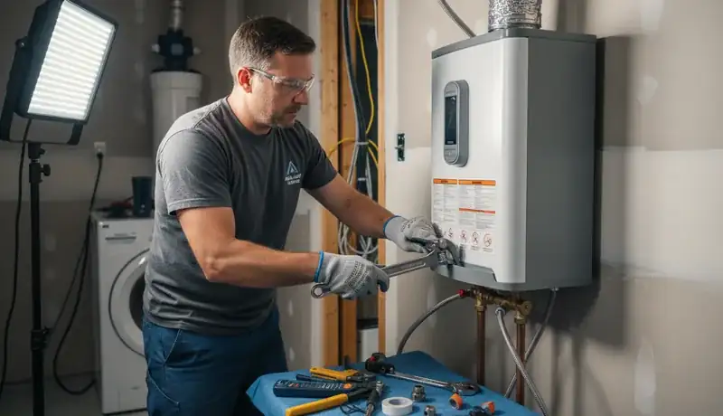 Tankless Water Heater Installation services in Apex, 27539.