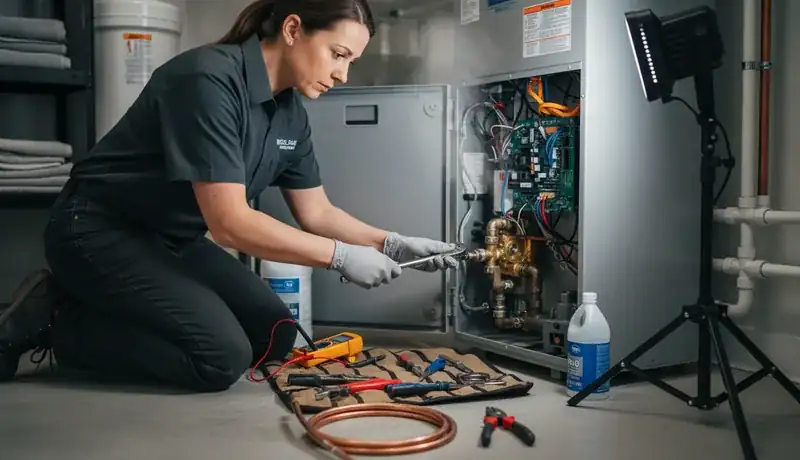 Tankless Water Heater Repair services in Apex, 27539.