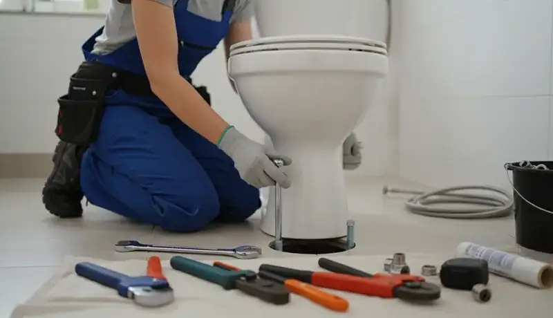 Toilet Installation services in Apex, 27539.