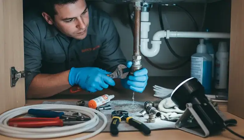 Water Leak Repair services in Apex, 27539.