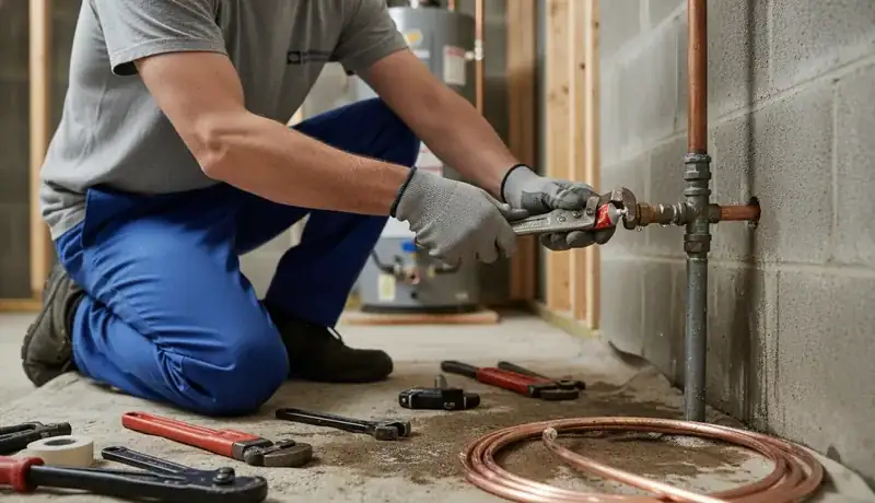 Water Line Installation services in Apex, 27539.