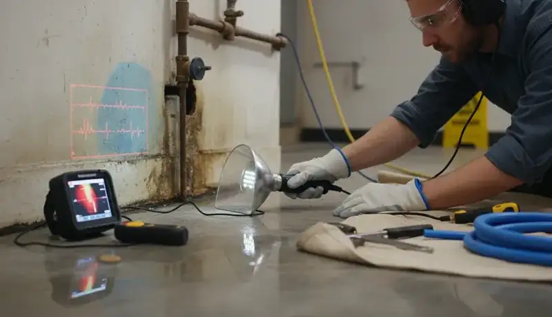 Leak Detection services in Ash, 28420.