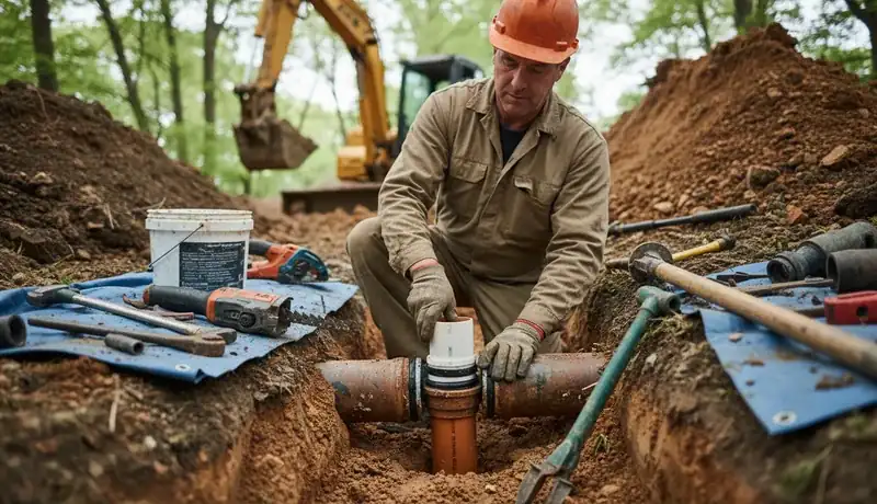 Sewer Line Repair services in Ash, 28420.