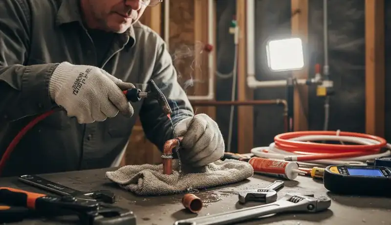 Water Leak Repair services in Aurora, OR.