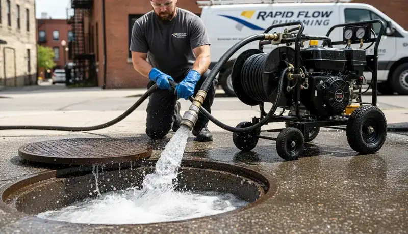 Hydro Jetting services in Avon, MA.