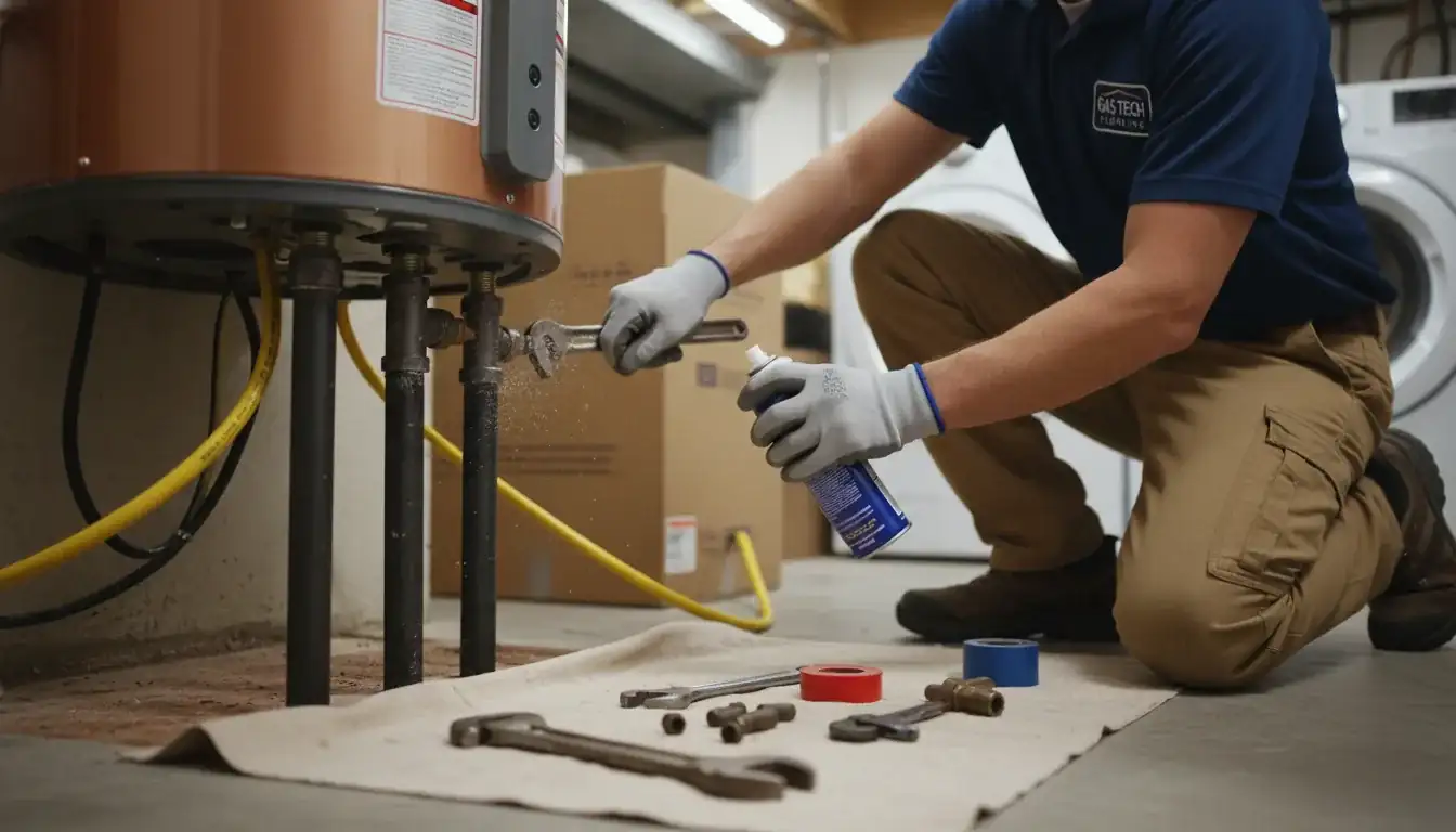 Gas Line Repair services in Bear Creek, 27207.