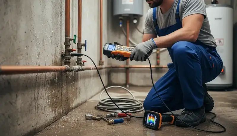 Leak Detection services in Bennett, 27208.