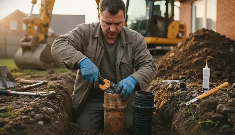 Sewer Line Repair services in Bennett, 27208.