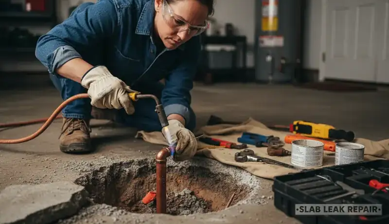 Slab Leak Repair services in Bennett, 27208.