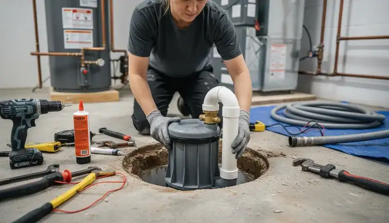 Sump Pump Installation services in Bennett, 27208.