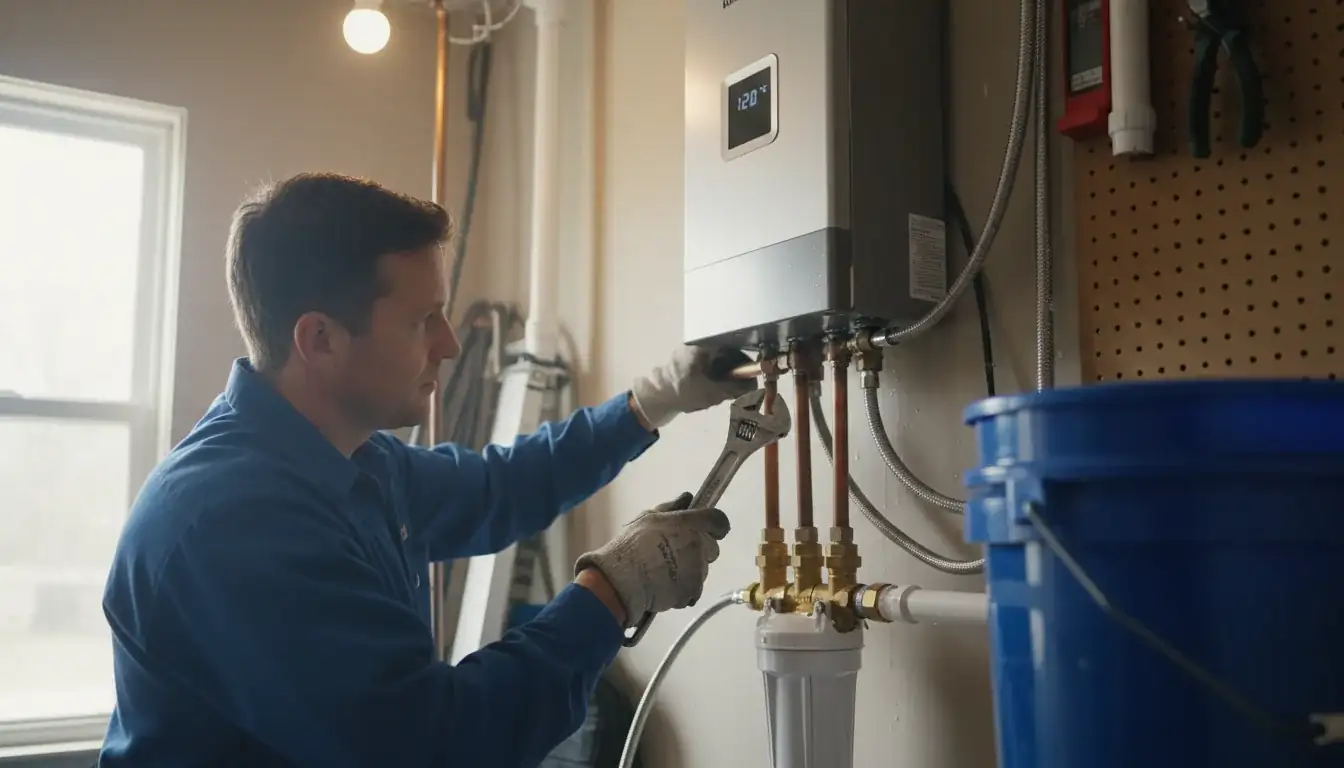 Tankless Water Heater Installation services in Bennett, 27208.
