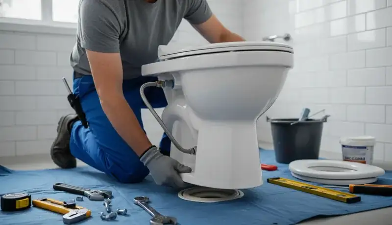 Toilet Installation services in Bennett, 27208.