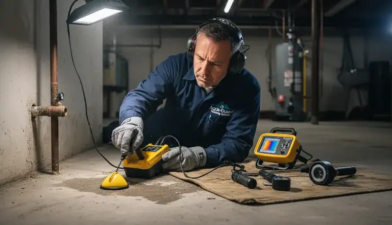 Leak Detection services in Benson, 27504.