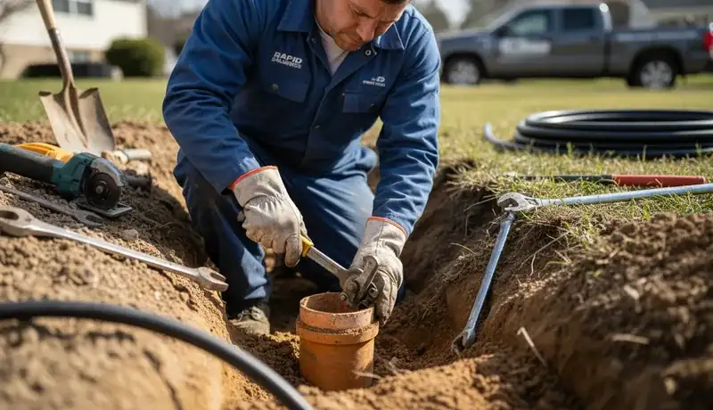 Sewer Line Repair services in Bessemer City, 28016.