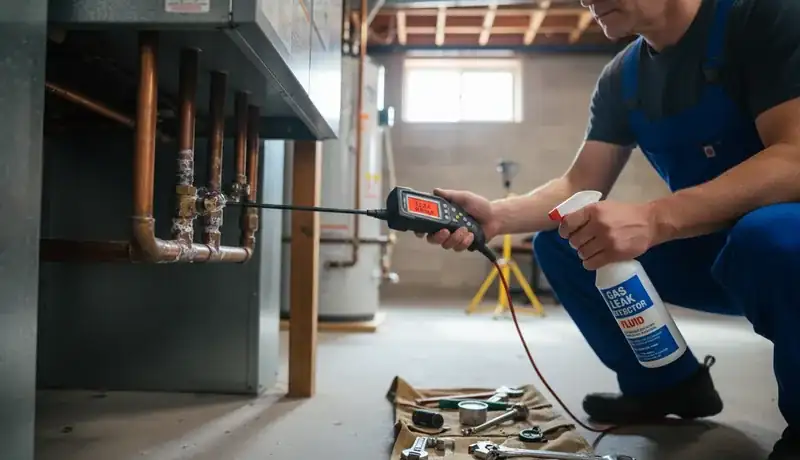 Gas Leak Detection services in Bonlee, 27213.