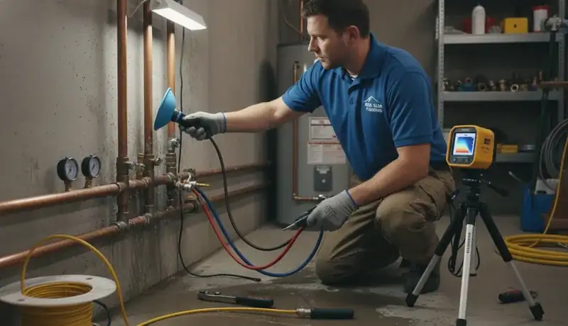 Leak Detection services in Bonlee, 27213.