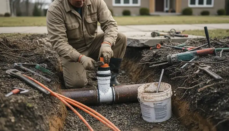 Sewer Line Repair services in Bonlee, 27213.
