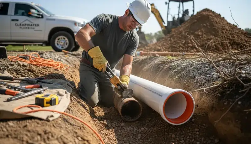 Sewer Line Replacement services in Brea, CA.