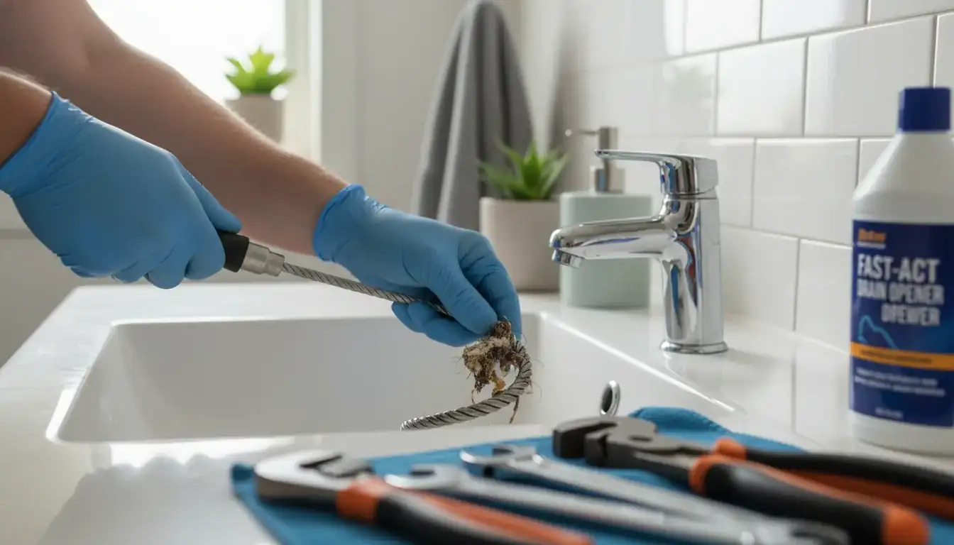 Clogged Drain Repair services in Broadway, 27505.