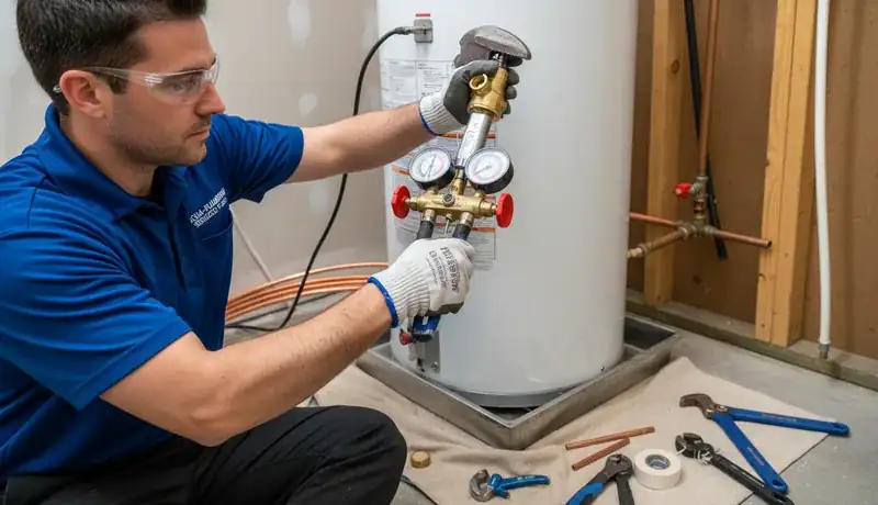 Water Heater Installation services in Broadway, 27505.