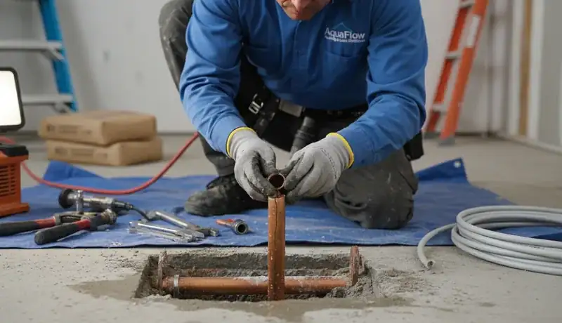 Slab Leak Repair services in Bunnlevel, 28323.