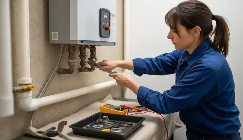 Tankless Water Heater Repair services in Bunnlevel, 28323.