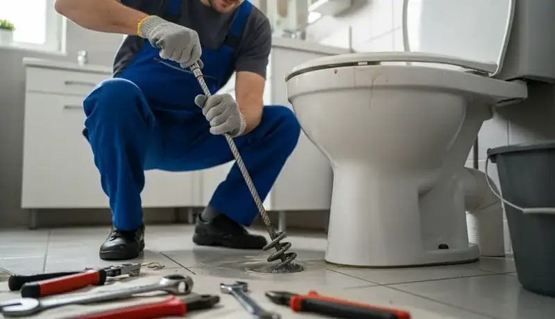 Clogged Toilet Repair services in Burlington, 27228.