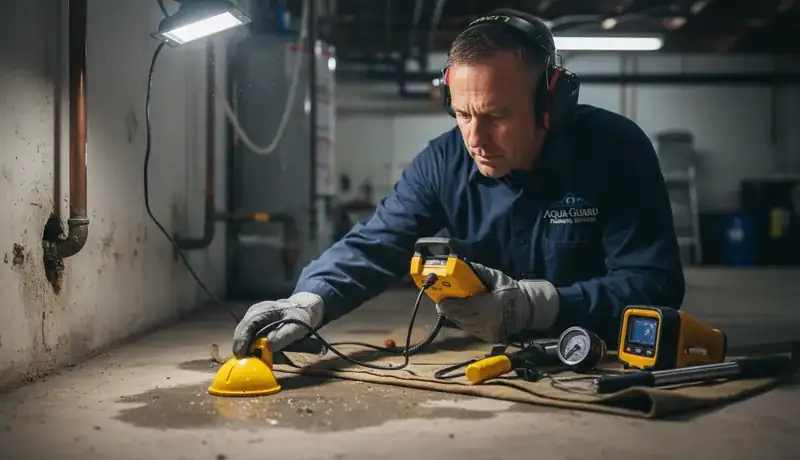 Leak Detection services in Burlington, 27228.