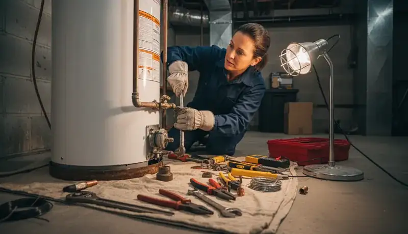 Water Heater Repair services in Burlington, 27228.