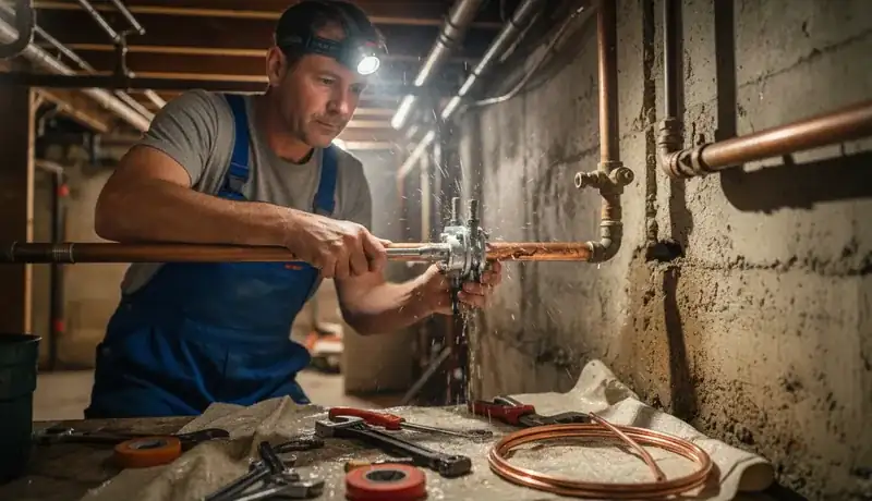 Burst Pipe Repair services in Calabash, 28467.
