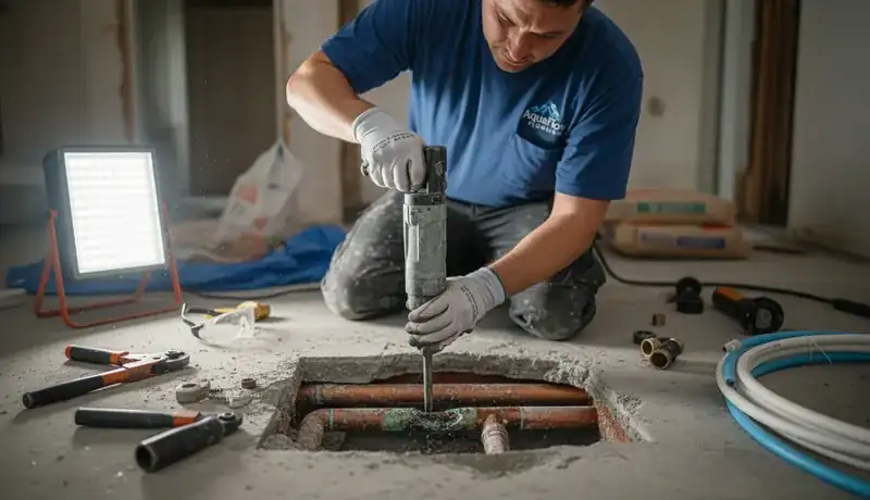 Slab Leak Repair services in Calabash, 28467.