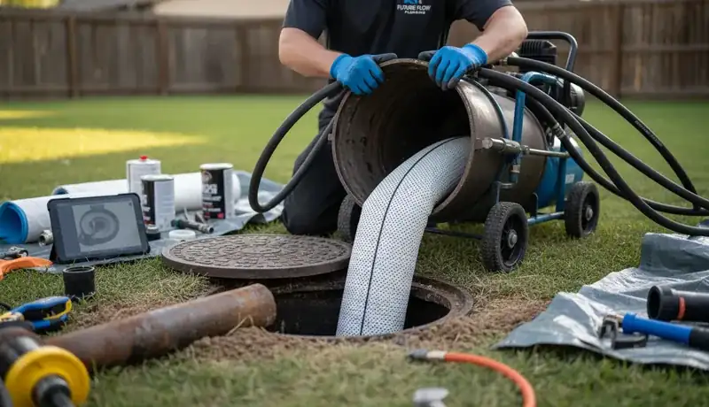 Trenchless Pipe Lining services in Calabash, 28467.