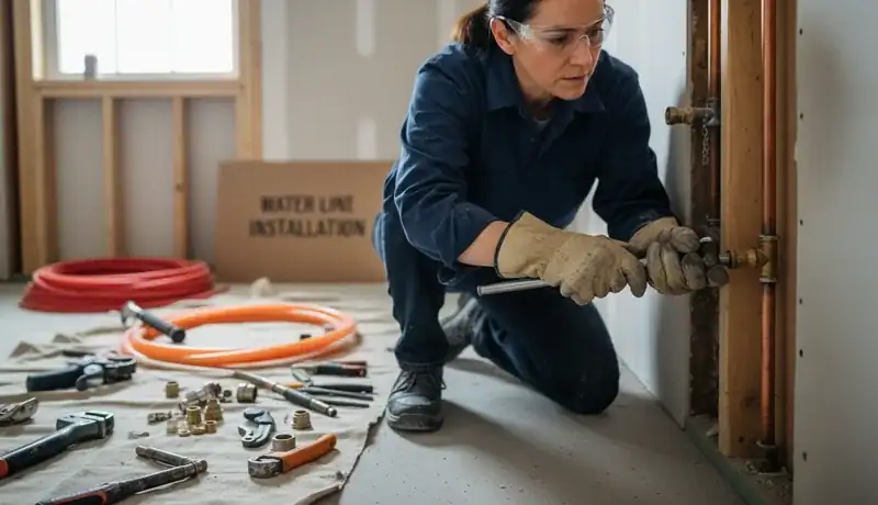 Water Line Installation services in Calabash, 28467.