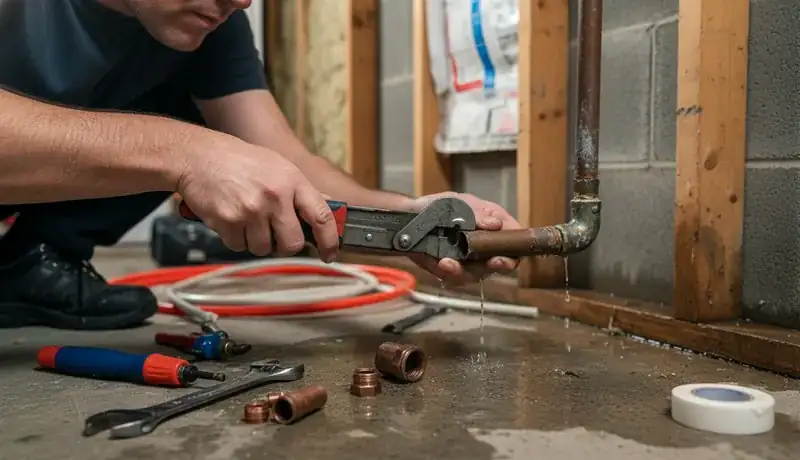 Burst Pipe Repair services in Candor, 27230.