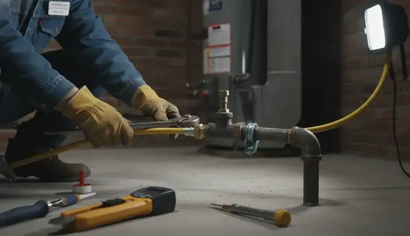 Gas Line Repair services in Candor, 27230.