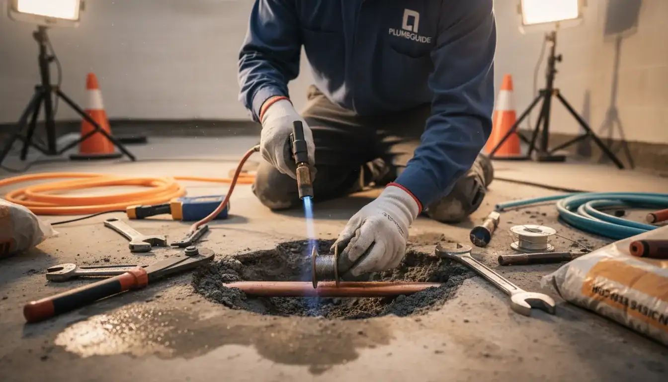 Slab Leak Repair services in Candor, 27230.